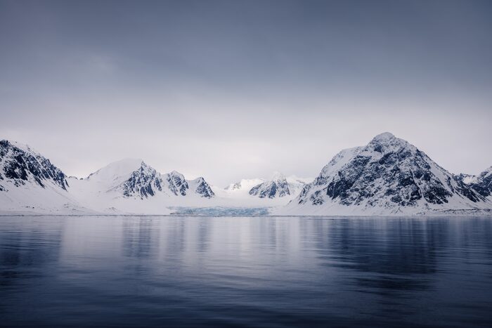Fjord, Svalbard, Norway