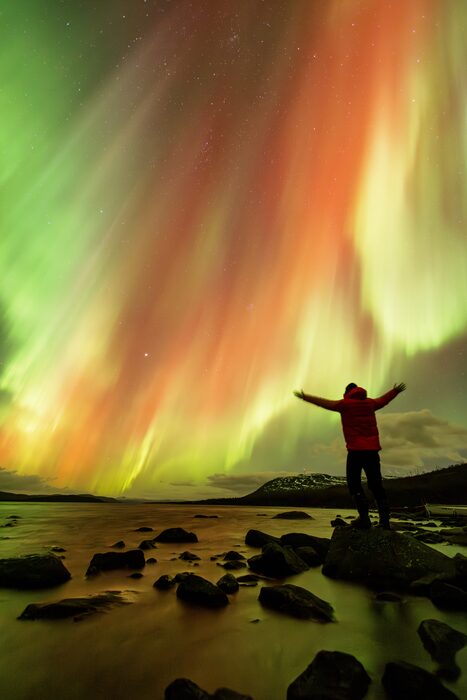 Northern lights, Abisko, Sweden