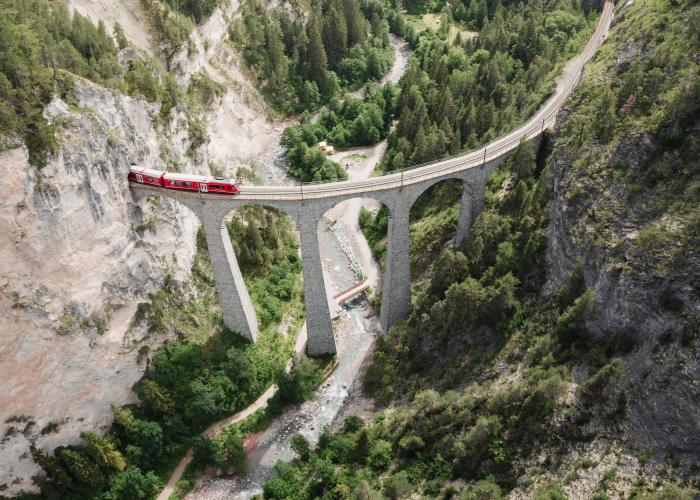 Landwasser Viaduct, Switzerland