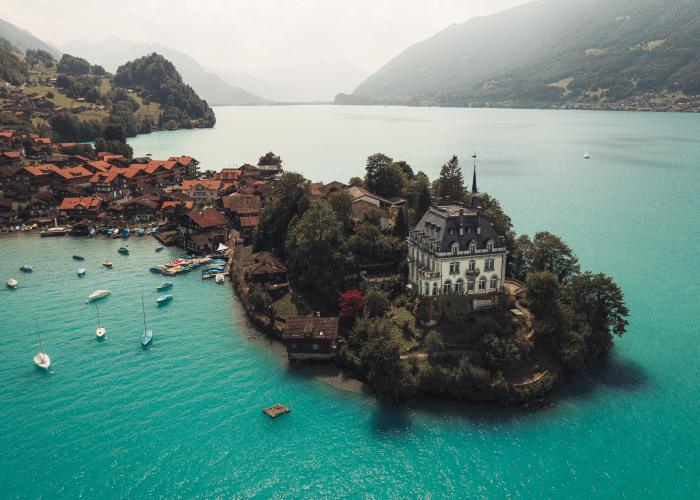 Iseltwald, Lake Brienz, Switzerland